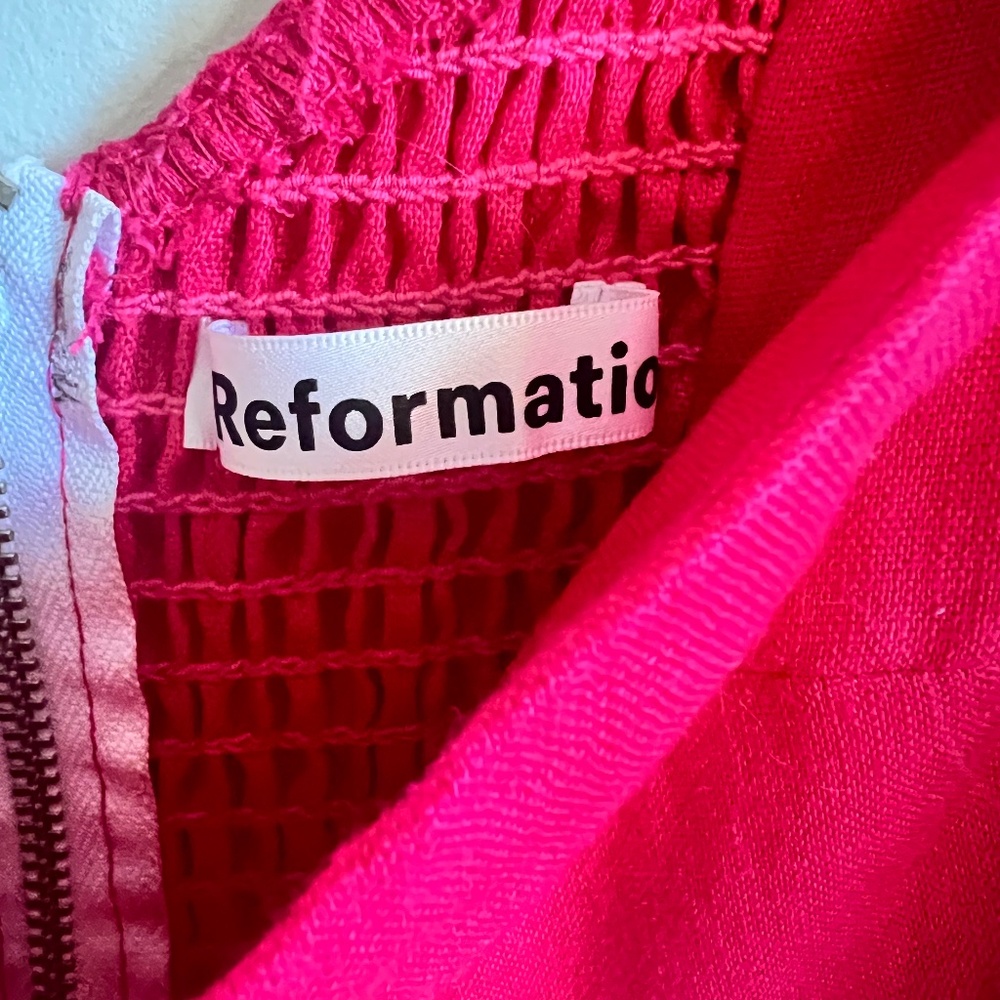 Reformation Linen Dress - Picture 4 of 6
